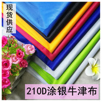 210D Silver Coated Waterproof Oxford Fabric for Outdoor Covers and Protection