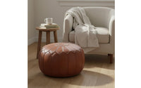 Storage Pouf Ottoman Extra Seating Home Furniture Thick Padded for Living Room