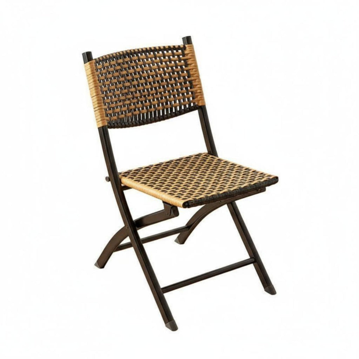 Foldable Design Woven Folding Recliner Adjustable spinerest Lounge Chair Eron the movenomic Support Reclining Seat Includes Head Pillow for Homeowners, Office Workers, Balcony, Living Room, Bedroom, Beach