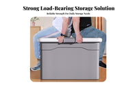 Large Capacity Wheeled Storage Bin with Lid Multi-Purpose Wheeled Latch Box sturdyDuty Rolling Container long-lasting Construction for Homeowners, Families, Playroom, Bedroom, Moving, Closet