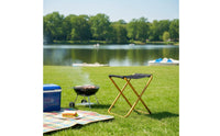 Foldable Folding Fishing Stool Lightweight Portable Camp Stool Easy to Carry Portable Seat Space-Saving for Barbecue
