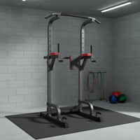 Stable Freestanding Pull-up Bar Sturdy Freestanding Pull up Bar Long-Lasting Pull-up Station Compact for Calisthenics Athletes, Home Gym, Garage, Apartment