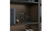 Cyclist on a Cycle Figurine Abstract Cycle Figurine Compact Cyclist Statue for Cyclists