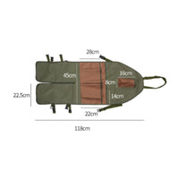 Water-Resistant Split-Leg Apron Waterproof Apron with Pockets Multi-Pocket Adjustable for Gardeners, Florists, Gardening, Harvesting, Orchard