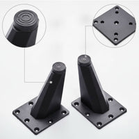 2 Pieces Sofa Legs Easy to Install Furniture Feet Cabinet Legs Heavy Duty Hardware Long-Lasting for DIYers, TV Stand