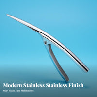 Press down Food Cutter Easy to Use Stainless Steel Onion Dicer Manual Vegetable Mincer Time Saving Hand Press Garlic Cutter