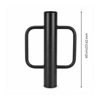 Carbon Steel Fence Post Driver Welded Construction Stake Driver Hollow Body Post Pounder Two Handles