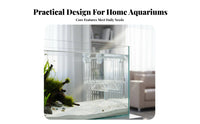 Aquatic Creature Breeding Box High Clearness Buoyant Aquatic Creature Breeder Box Removable Divider Twin-Chamber-Tier Design