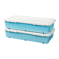Wheeled Under-Bed Box Low-Profile Design Wheeled Underbed Box with Wheels