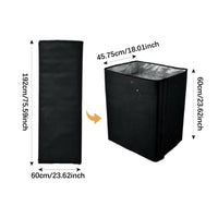 Waterproof Langstroth Colony Thermal Cover 600D Oxford Material Winter Beehive Protector Adjustable Fit Beehive Insulation Wrap Windproof for Beekeepers, Apiarists, Outdoor
