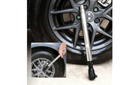 Pneumatic Ratchet Wrench Black Head 1/2-Inch Drive Ratchet Wrench Silver-Toned Power Tool Tool