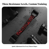 3-Tube Chest Puller Detachable Bands Chest Exercise Band Adjustable Tension Puller Non-Slip Handles Adjustable Tension Band