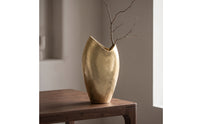 Aluminum Decorative Vase Tabletop Decorative Flower Vase Minimalist for Entryway Table