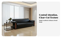 Sofa and Coffee Table Set Modern Design Lounge Furniture Minimalist design Seating Group for Business Owners, Homeowners, Reception Area, Living Room