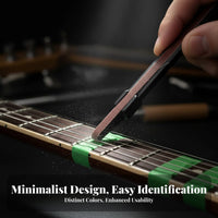 Protects Fretboard Guitar Fret Sander Pen Long Lasting Guitar Fret Beveling File Time Saving for Luthiers, Guitarists, Workshop, Home Studio