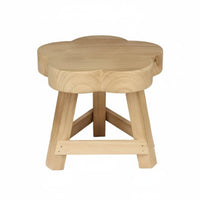 Three Leg Plant Stand Nordic Style Wooden Plant Stand Space Saving Tri-Leg Stool for Balcony