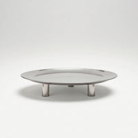 Reflective Tray with Mirrored Surface Minimalist Stainless Steel Tray Elegant Display Plate Polished for Coffee Table