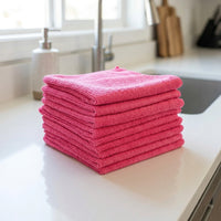 Thickened Microfiber Towel Microfibre Cloth, Super Absorbent Cloth Cleaning Cloths for Kitchen and Floors, Plush Non-Shedding Surface Protection