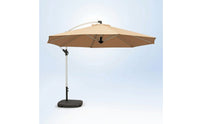 Offset Umbrella with Base Resistant Cantilever Umbrella Water-Repellent for Garden, Poolside