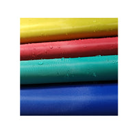 210D Oxford Cloth Silver Coated Waterproof Tent Tarp Fabric for Outdoor Shade