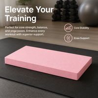 Soft Foam Balance Pad, 45cm Red Non-Slip Exercise Balance Pad for Fitness Training, Physiotherapy & Stability