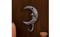Vintage Cast Iron Hook Heavy Duty Rustic Wall Hook Easy to Install Coat Hooks with Hardware Long-Lasting for Mudroom