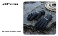 Spearfishing Gloves Cut Resistant Neoprene Diving Gloves Sun Protection Flexible for Spearfishers, Sailing, Rafting