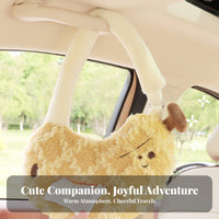 Space Saving Car Seat Back Tissue Bag Soft and Skin-Friendly Soft Car Tissue Holder Easy Reach for Drivers, Parents, Road Trips, Travel