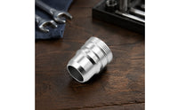 Blow off Control Mechanism Plug Aluminum Alloy Reroute Control Mechanism Plug Threaded for Truck Owners, Car Enthusiasts, Engine Bay