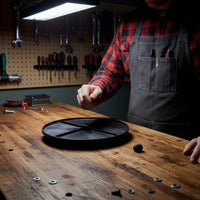Spreader Rotary Disk with Set Screw Rust Resistant Spreader Rotary Disk Replacement Easy-to-Install for Farmers