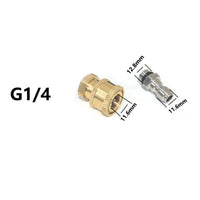 M14 Pressure Washer Adapter Solid Brass Pressure Washer Quick Connect Adapter