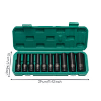 10 Pieces Fastening Tool Set -Mo Steel Hexalobular Socket Set Quick Removal Hand Tool for Mechanics
