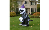 Halloween Dinosaur Inflatable Giant Outdoor Decoration for Homeowners, Yard, Garden