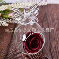 Angel Glass Terrarium Bottle for DIY Micro Landscape