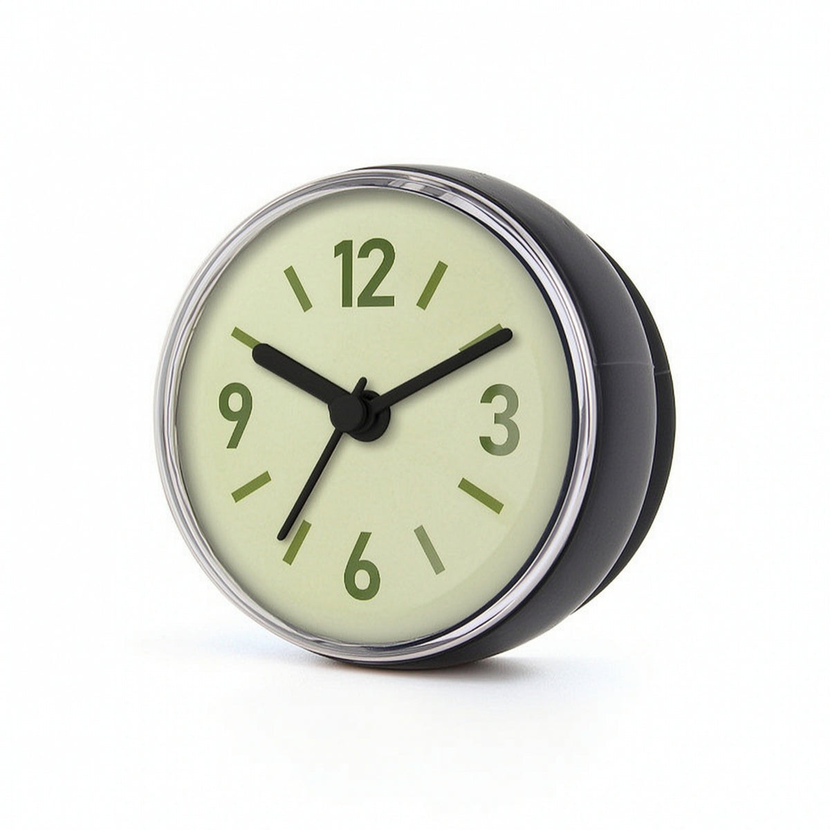 Wall Clock with Suction Cup Compact for Shower