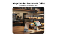 Locking Mechanism Anti-Theft Tablet Kiosk Commercial Grade Anti-Theft Countertop Kiosk Universal Compatibility Point of Sale Hardware Adjustable Viewing Angle for Restaurant Owners, Exhibitors, Checkout Counter, Retail Outlet, Reception Desk