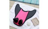 Mermaid Tail Swim Fin One-Size Mermaid Monofin Swim Fin with Double Foot Pocket Snug-Fitting Monofin with Foot Pockets