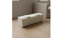Accordion Bench Space-Saving Foldable Paper Bench Creative Design Expandable Paper Stool for Dining Room, Entryway, Bedroom