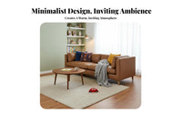 3-Seater Settee Latex Filling 3-Seater Upholstered Couch Modern Minimalist & design Sofa for Apartment Dwellers, residents, Living Room, Bedroom, Office