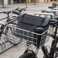 Foldable Quick Release Bicycle Basket for Front Handlebar - Storage for Shopping, Fruit, and Small Items