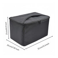 Pet Car Seat Basket Long-Lasting Feline Carrier Bag Foldable for Outdoor