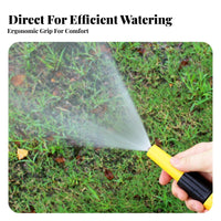 Lightweight High Pressure Water Nozzle Easy to Use High Pressure Hose Nozzle Long-Lasting for Gardeners, Homeowners, Yard, Patio, Driveway