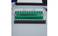 5 Pieces Replacement Keyboard Conductive Rubber Strip Flexible Keyboard Silicone Strip Flat Backing Electronic Instrument Part Compatible