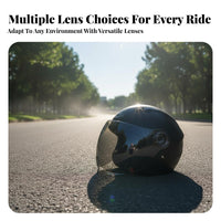 Anti-Fog Motorcycle Helmet Visor Protection Replacement Helmet Visor Windproof Crystal Clear
