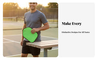 Pickleball Paddle Cover Lightweight Pickleball Racket Sleeve Zippered Paddle Protector Cushioned Protection