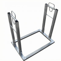Vegetable Bag Square-Tubed Structure Tube Legs Metal Packing Stand Welded Agricultural Implement