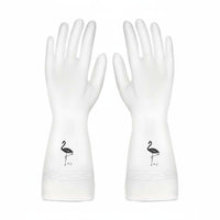 Long-Lasting Dishwashing Gloves Snug Fit Waterproof Cleaning Gloves Food-Grade Safeguarding Handwear Chemical-Free-Chemical-Free-Safe for Gardening