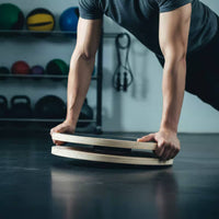 Waist Rotating Disc Easy to Use Waist Rotator Board Heavy Duty Wooden Rotation Disc for Home Workout