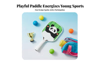 Children's Pickleball Paddle Easy Control Kids Pickleball Racket Outdoor Game Even Rounded Edges Sports Equipment for Indoor