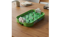 Football Game with Spring Participants Head-to-headPlayer Tabletop Football  -Paced Mini Foosball Table for Kids, Teens, Party